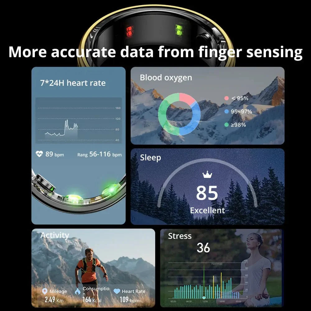 Smart Ring for Men and Women